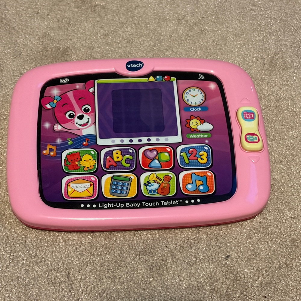 VTech Light-Up Baby Touch Tablet - Pink